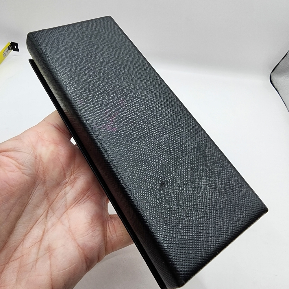 Prada Hard Shell Eyeglass Sunglass Case Holder Black - Picture 4 of 4